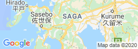 Takeocho Takeo map